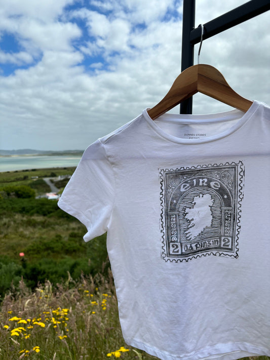 Lino Printed Éire T-Shirt