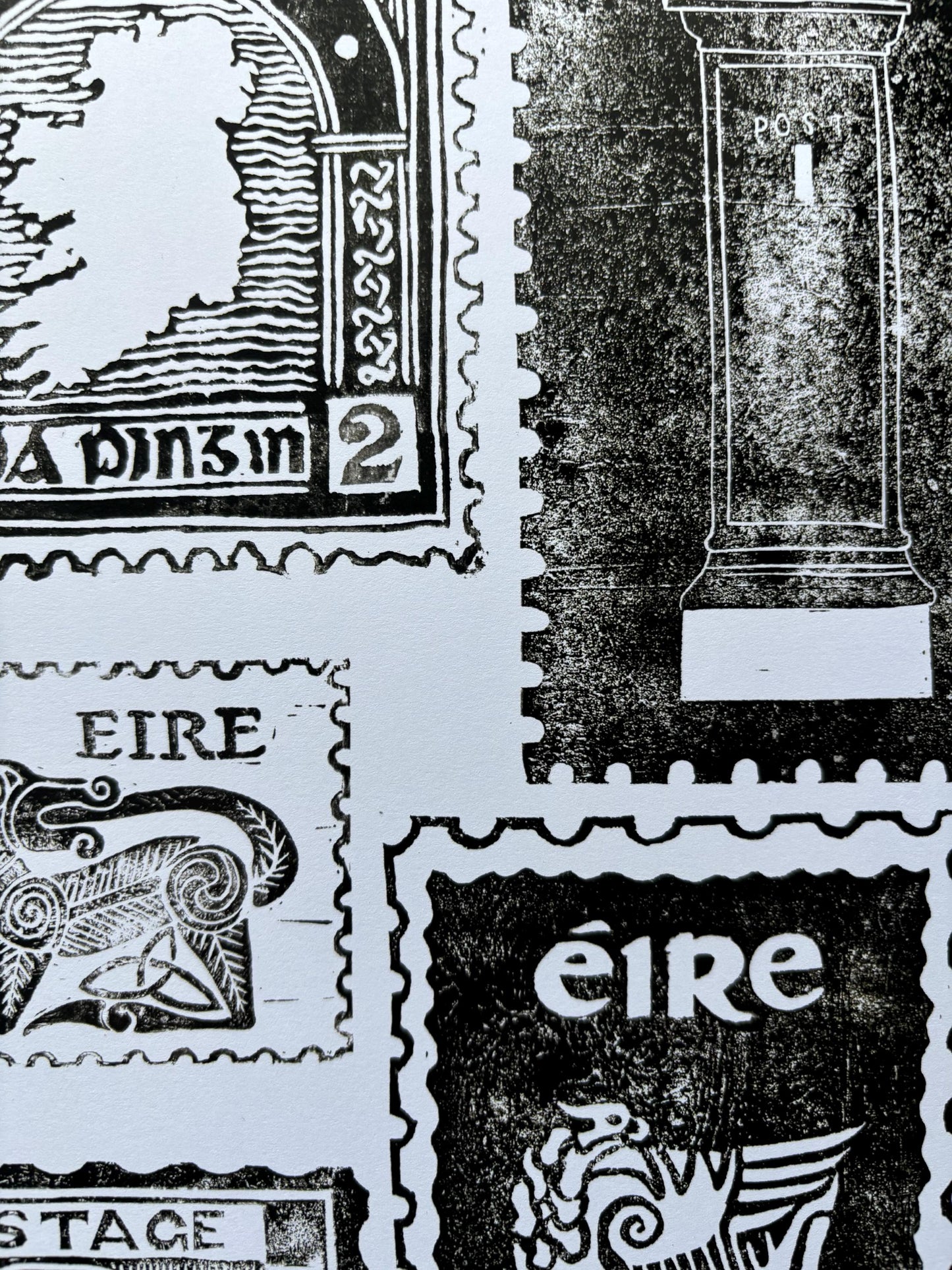 Stampaí na hÉireann A3 Art Print