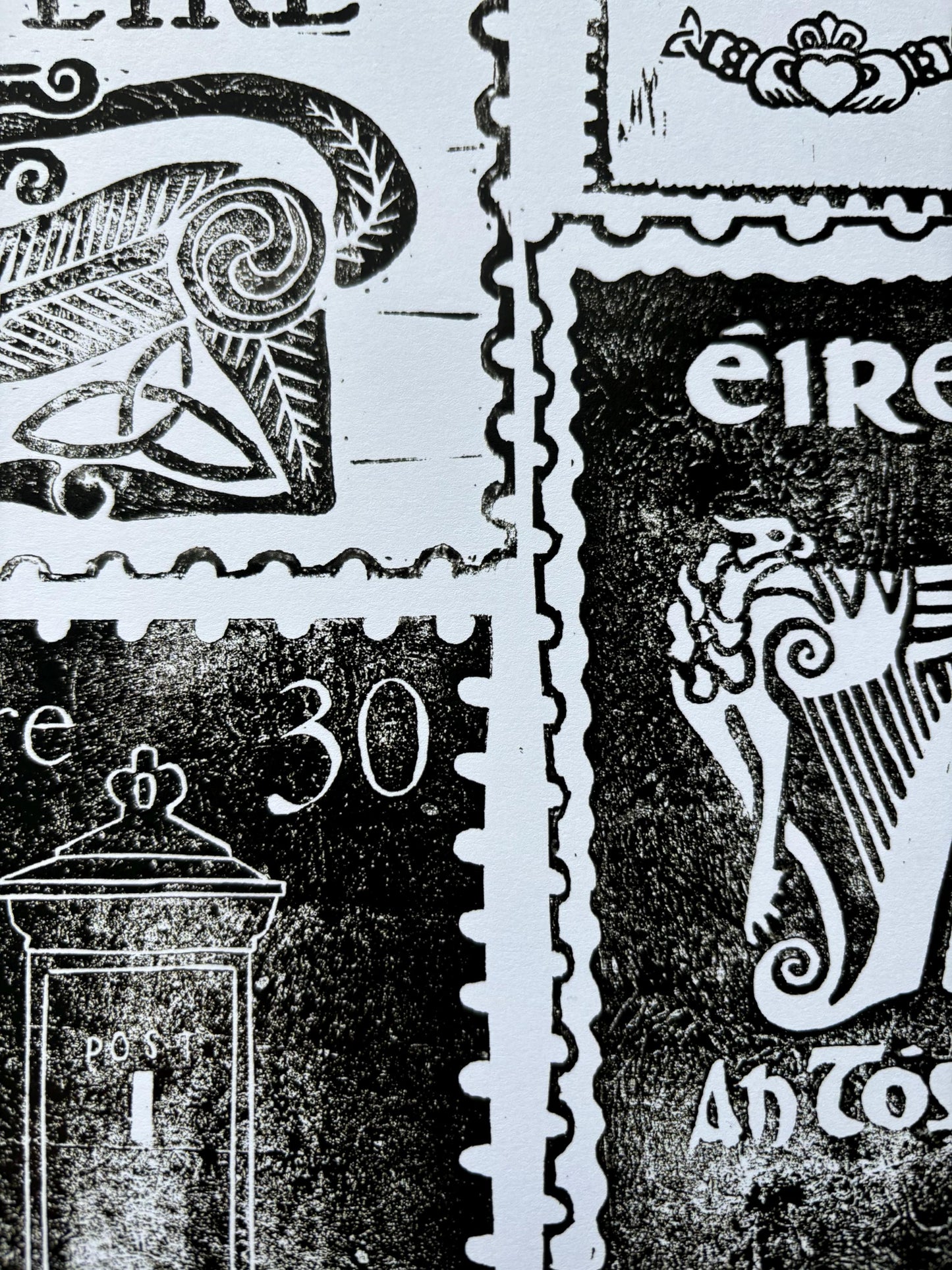 Stampaí na hÉireann A3 Art Print